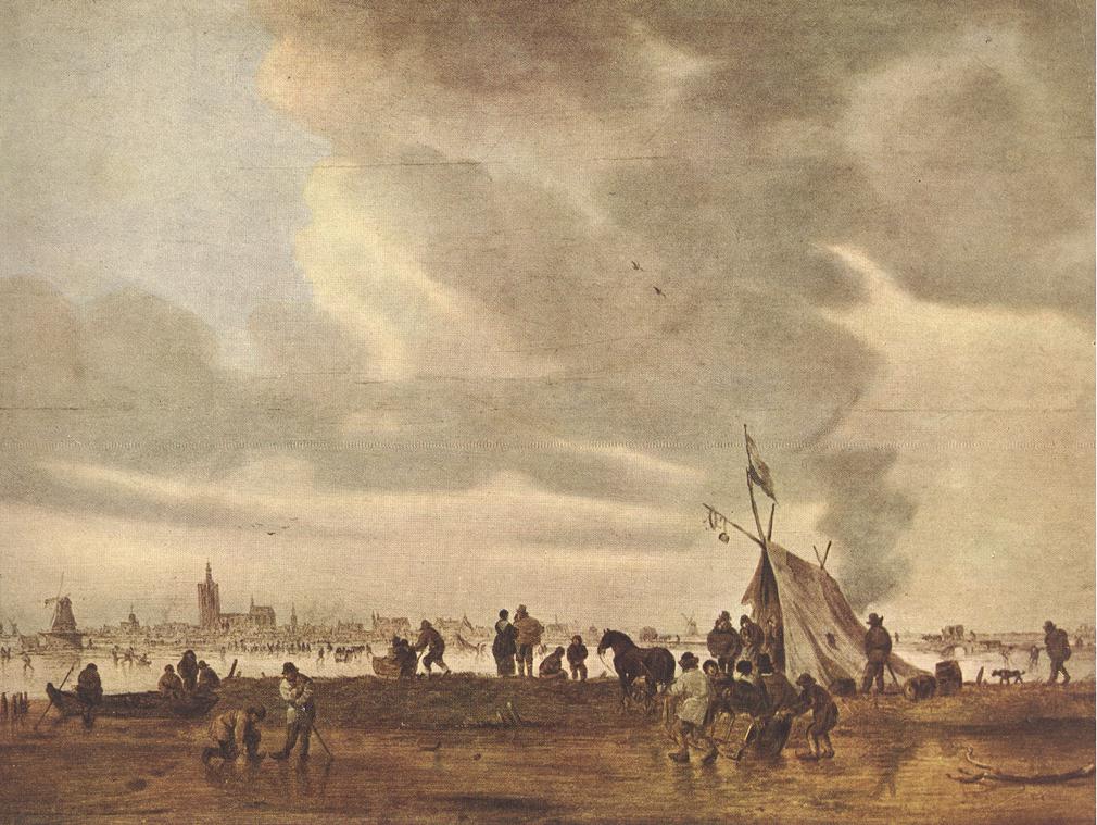 View of The Hague in Winter dg